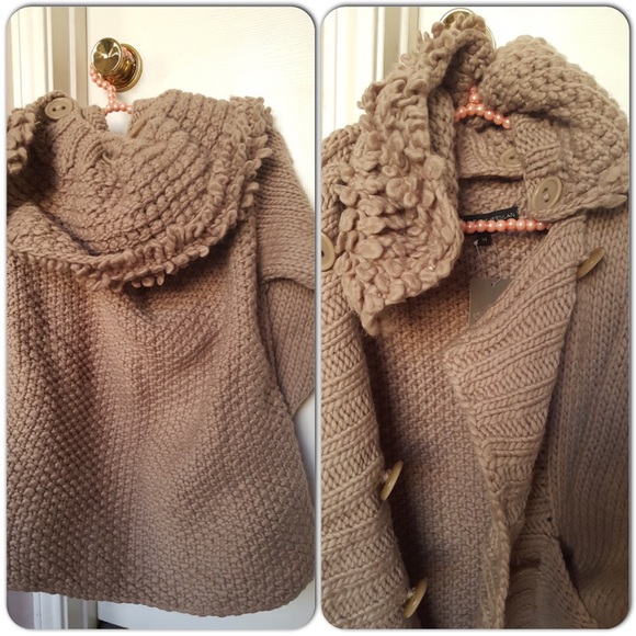 Anthropologie Chunky knitted jacket - Picture 2 of 3