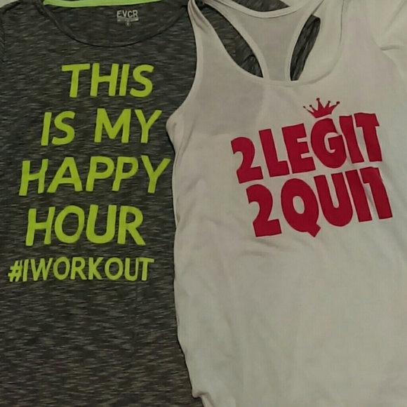 2 Workout Shirts