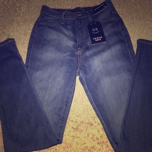 Fashion Nova Stretch High Waist Jeans .