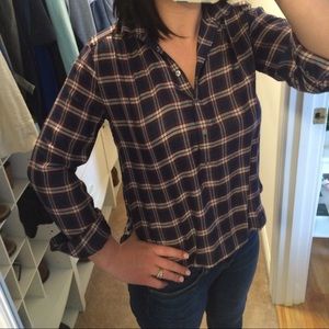 LOFT button shirt