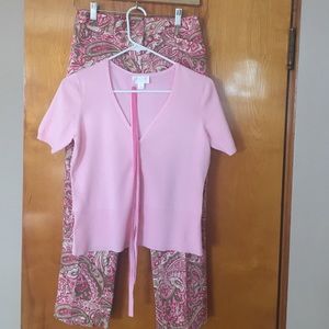 JNY pants and Loft summer sweater