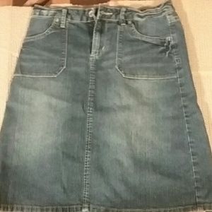 Jean skirt