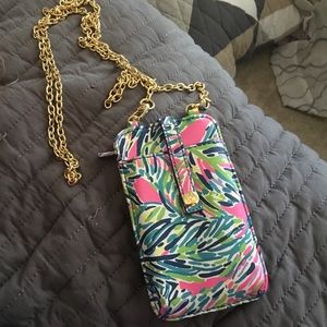 Lilly Pulitzer Phone or ID crossbody- w tags