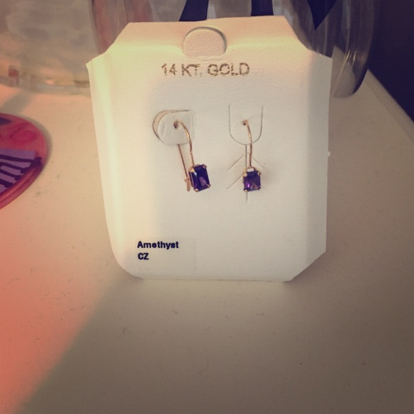 14 kt. Gold earrings
