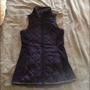 Down running vest
