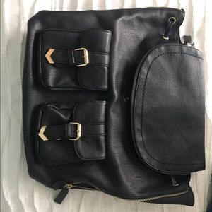 Black Backpack/Purse