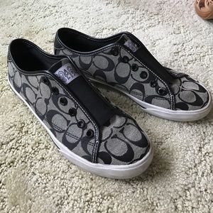 Coach slip on sneakers