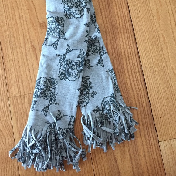 Harley-Davidson Skull and Butterfly Scarf