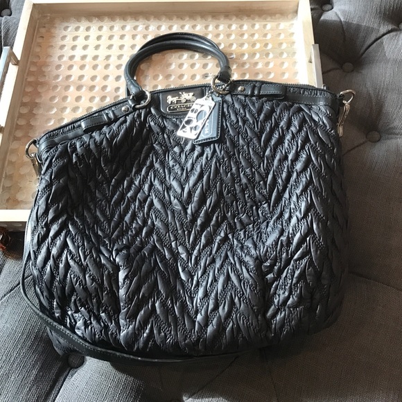 Coach anniversary edition quilted bag