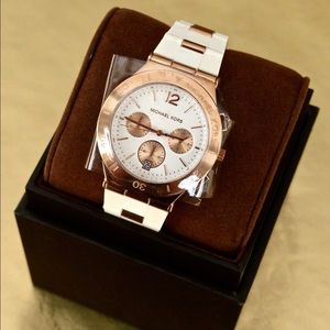 NEW Michael Kors Wyatt Chronograph Watch MK5935