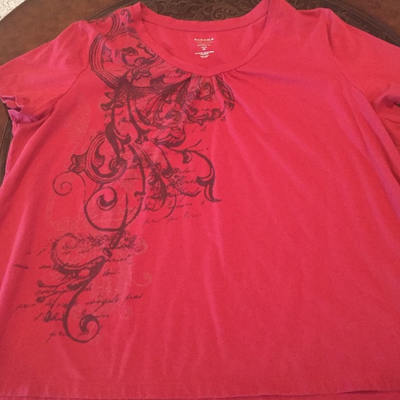 Plus size 3X t-shirt v neck