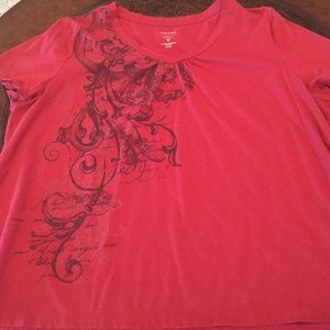 Plus size 3X t-shirt v neck