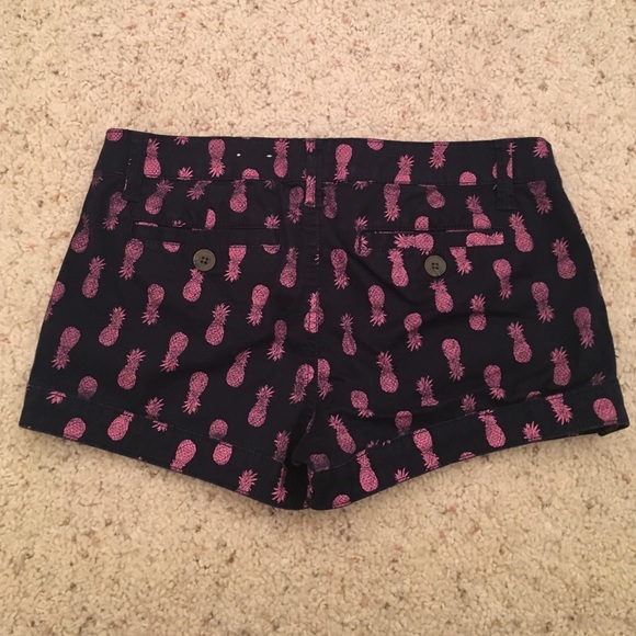 Pineapple Print Chino Shorts - Picture 3 of 3