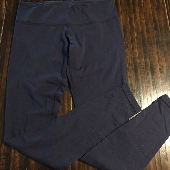 Lululemon Navy Wunder Under Pant