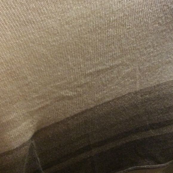 Very Soft Supple Ombré Poncho Sweater Knit Top - Picture 2 of 3