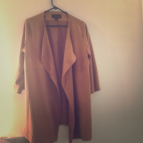 Tan suede light  jacket - Picture 1 of 1