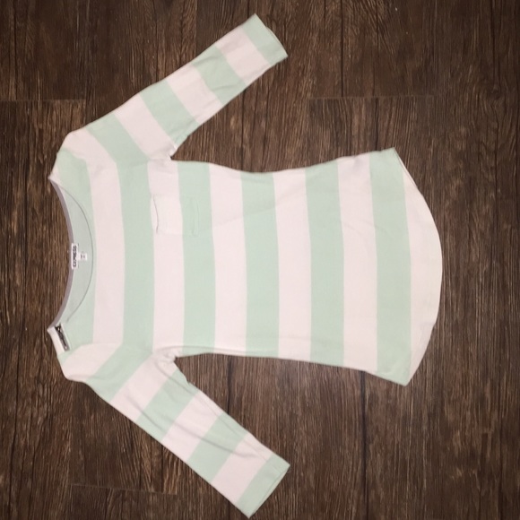 Stripped fitted Express shirt
