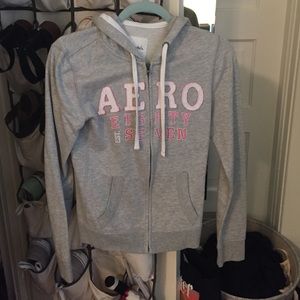 Aeropostale zip-down jacket