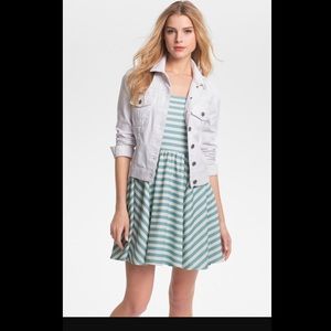 Kut from the Kloth white denim jacket