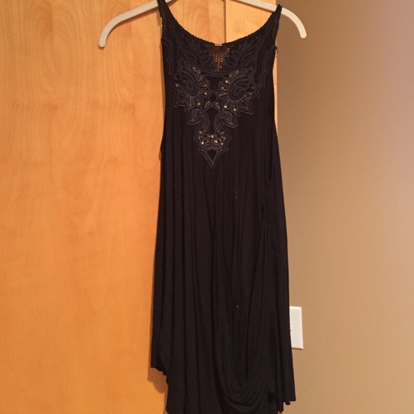 Free People Black Tunic