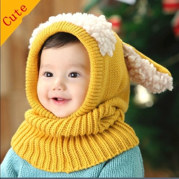 👶🏻🏅2/2 HP 🏅👶🏻NWOT--Adorable winter hat! - Picture 1 of 5