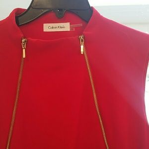 NWOT CK Zip Dress