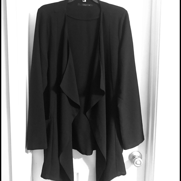 NWOT Black draped cardigan by ONLY