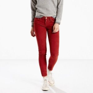 Levi's 710 Corduroy Super Skinny Jeans