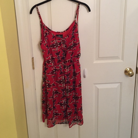 Fun bright summer dress
