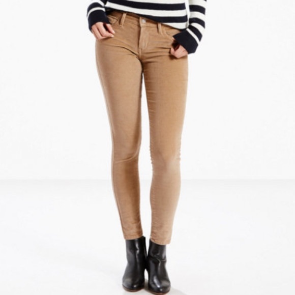 Levi's 710 Corduroy Super Skinny Jeans