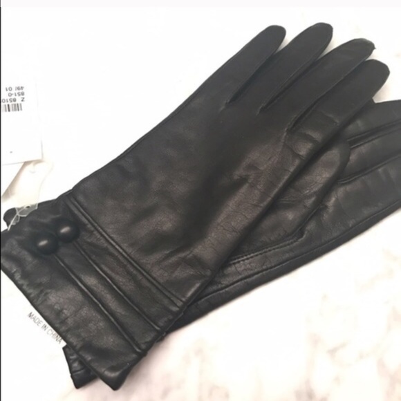 Accessories - Winter Warm Look Smart Black Gloves M