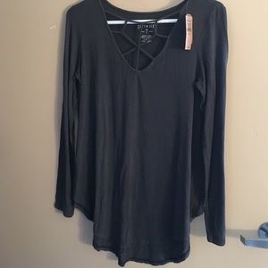 American Eagle Dark gray long-sleeve