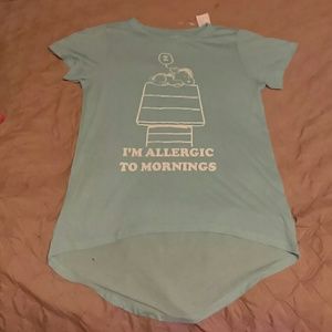 Charlie Brown Snoopy t-shirt