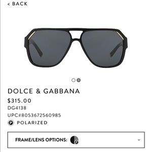 Dolce & Gabbana Sunglasses