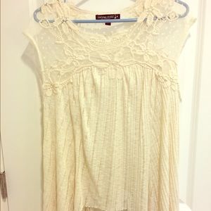 Babydoll lace shirt