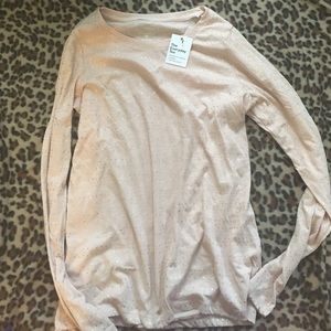 Pink long sleeved shirt