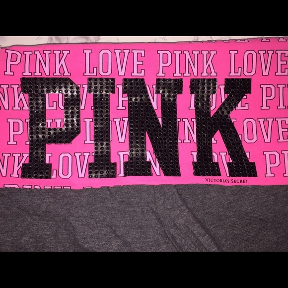 VS Pink grey yoga pants!