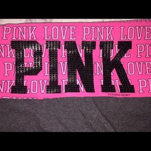 VS Pink grey yoga pants!