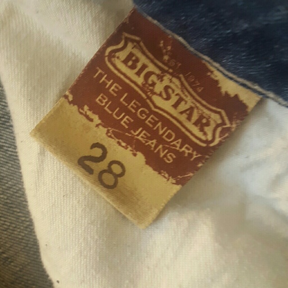 Big Star Rikki Crop Low Rise Fit - Picture 4 of 4