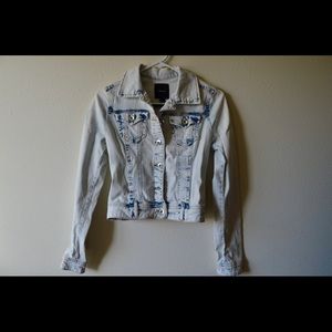 Acid Wash Denim Jacket