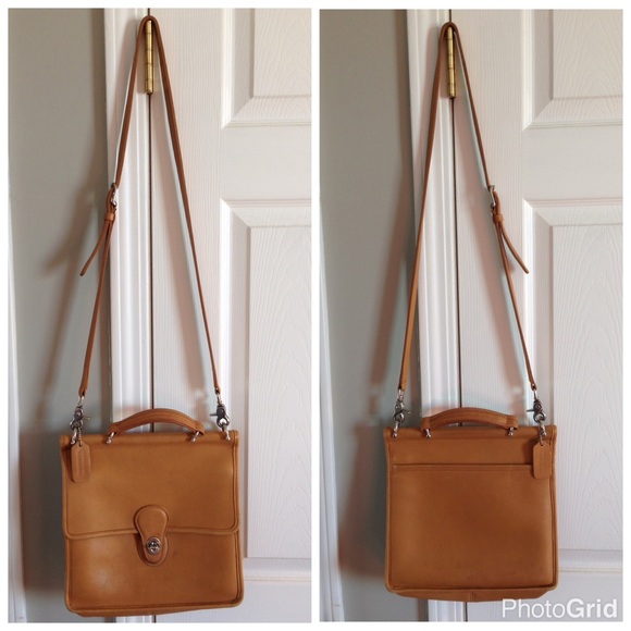 Coach vintage station cross body bag