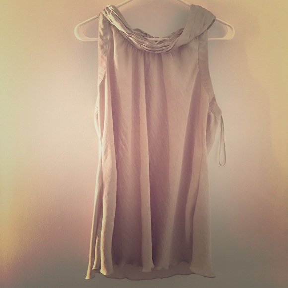 XL Spence Tan dressy light sleeveless