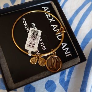 Alex and Ani N bracelet