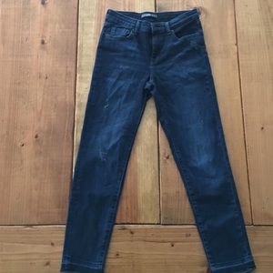 Zara basic denim jeans. Run big.