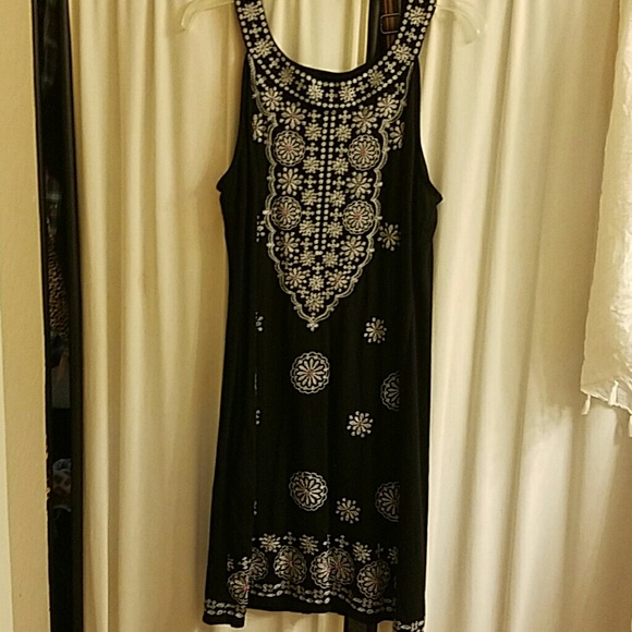 Embroidered dress