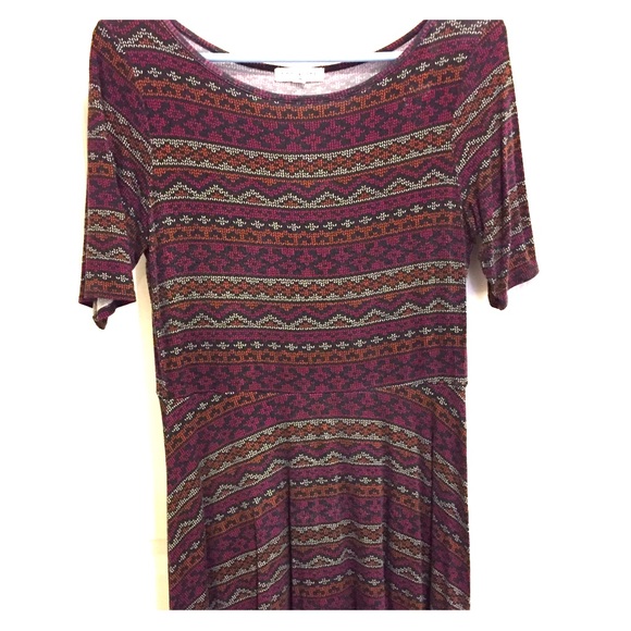 Tribal print mini dress