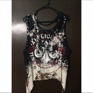 Affliction Divio Live Fast Tank Top