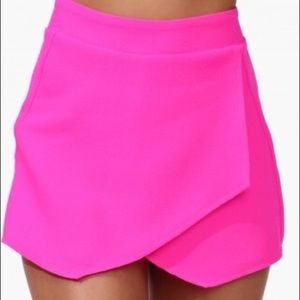 Hot Pink Envelope Skort!