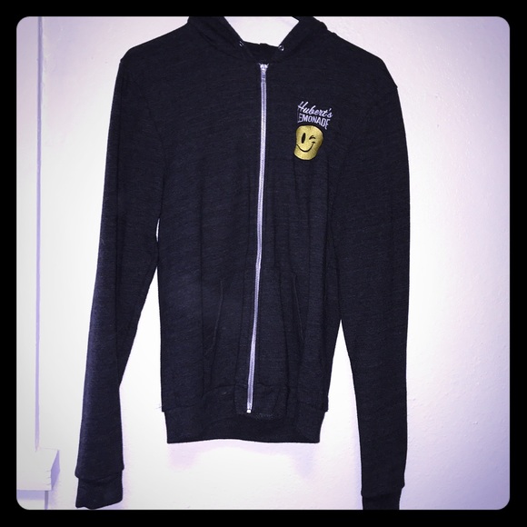 Hubert's Lemonade zip up hoodie