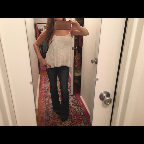 💜💜Ivory Beaded & Sequin💞 - Picture 2 of 4